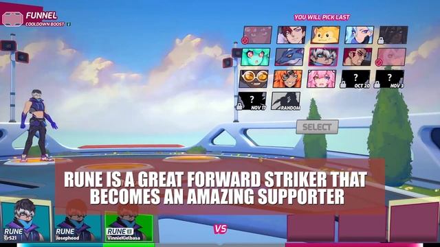 How to play the new striker Rune in Omega Strikers смотреть онлайн