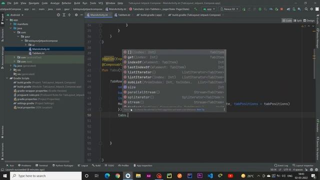 Tablayout In Android Studio | Jetpack Compose смотреть онлайн