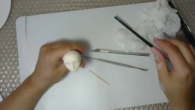 Как слепить кукле из полимерной глины рот и нос смотреть онлайн