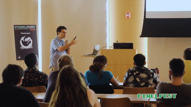 PixelFest 2018, Jean Simonet (Skyrim, Fallout, Bomb Squad Academy) смотреть онлайн