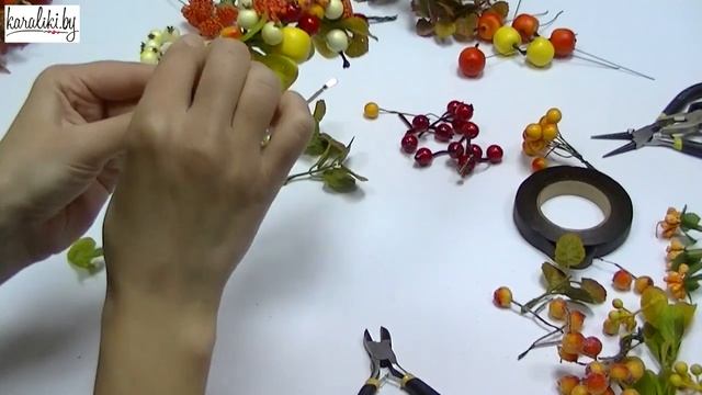 Флористический ободок на голову смотреть онлайн