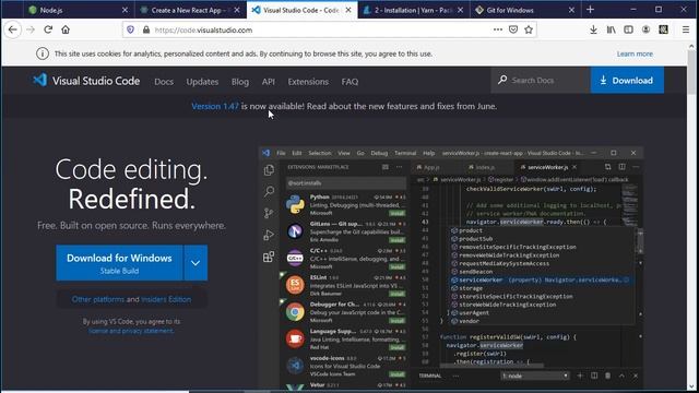 04 Installation of React | React Tutorials 2020 (Hindi/Urdu) смотреть онлайн