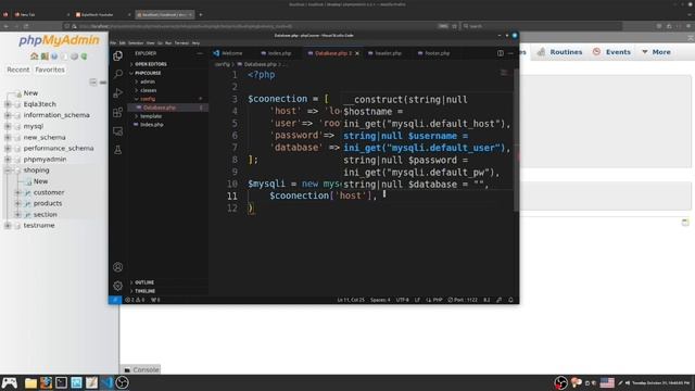 مشاريع: البدء مع PHP و MySQL: إنشاء اتصال بقواعد البيانات. #35 смотреть онлайн