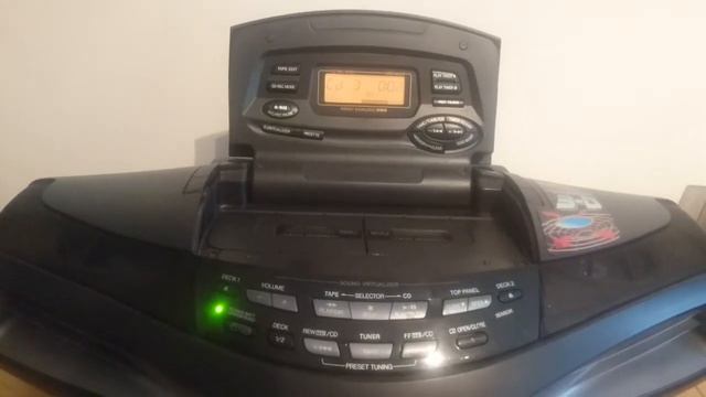 Panasonic RX-ED77 Portable Radio Tape CD Player смотреть онлайн