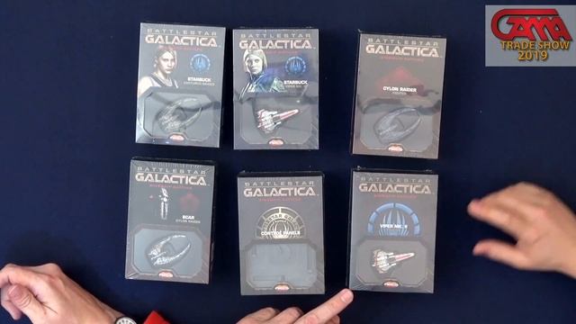 Battlestar Galactica: Starship Battles Expansions — game overview at GAMA Trade Show 2019 смотреть онлайн