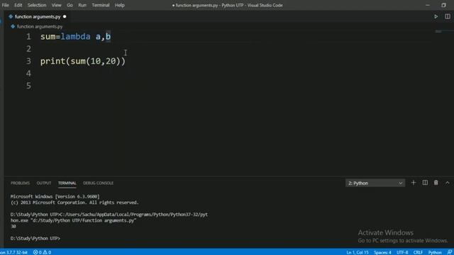 #48:- Lambda(Anonymous) Function In Python in Hindi | Python Tutorial For Beginners смотреть онлайн