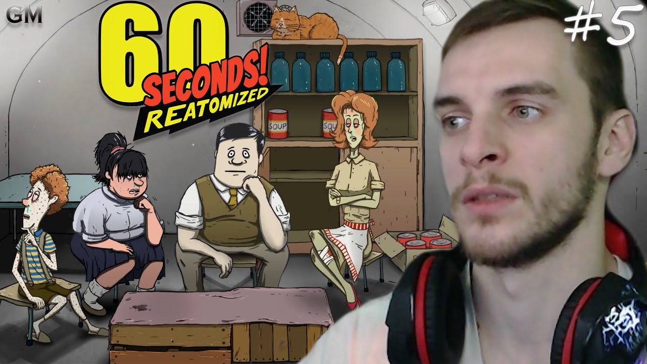 60 Seconds Reatomized Пытаемся выжить #5 (прохождение 60 Секунд Реатомизированный) смотреть онлайн