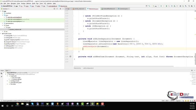 Android Development Tutorial - Create PDF and print with Wifi Printer смотреть онлайн