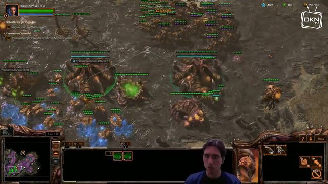 Starcraft 2: Heart of the Swarm - Campanha Brutal Missão 03 - DKNTV (HD) смотреть онлайн