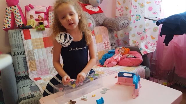 Обзор на игрушки от компании Gulliver Пони в моем кармашке "Конюшня для пони"! смотреть онлайн