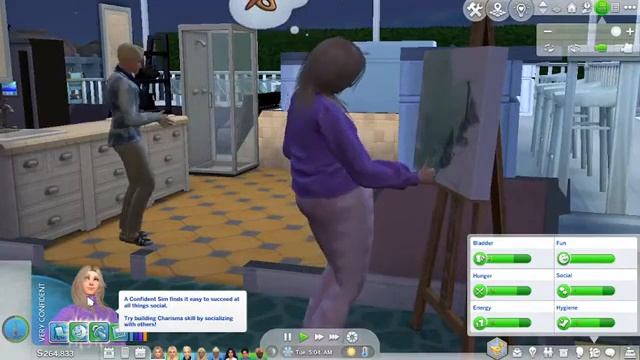Let's Play The Sims 4 100 Baby Challenge Part 104 a lot of birthdays! смотреть онлайн