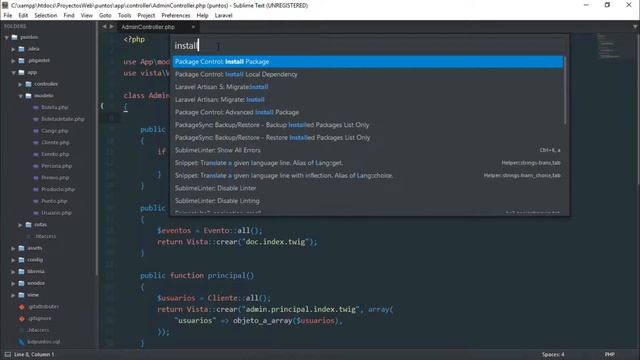 Plugin para autocompletar namespace (use) de Php en Sublime Text | @cursania смотреть онлайн