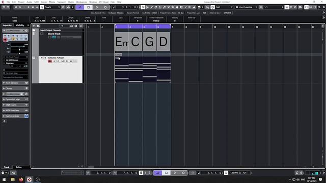CUBASE " CHORD TRACK " TIP & TRIK RECORDING UNTUK MIDI INSTRUMENT MIXING TUTORIAL смотреть онлайн