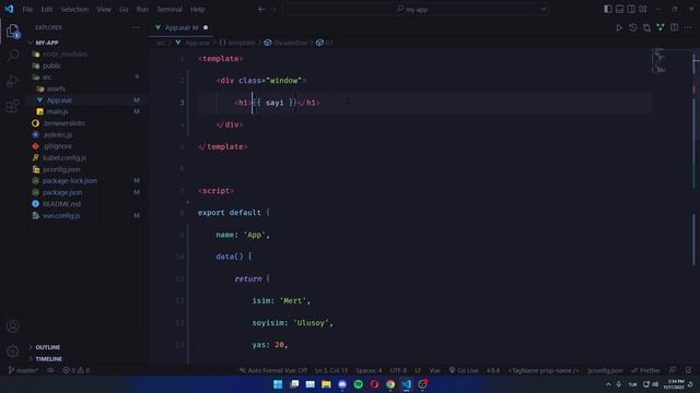 Vue js dersleri | Part 2 | Data, Methods, Mounted, Event, Attributes yapıları ve Bootstrap ekleme смотреть онлайн