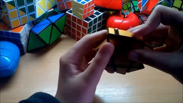 Сборка головоломки Ghost floppy megaminx или мегаминкс 3x3x1 ghost смотреть онлайн
