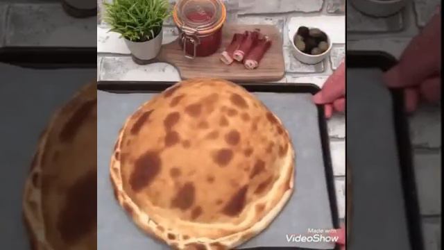 Новый вид пиццы| Очень вкусно и пропаривается хорошо смотреть онлайн