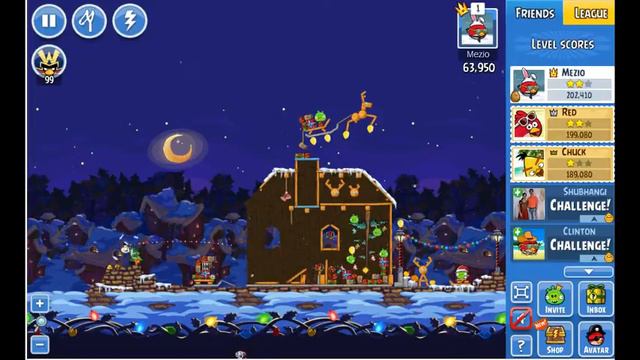Angry Birds Friends Tournament all Level Week 187 Power Up Highscore смотреть онлайн