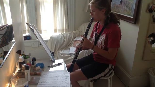 Chromatic scale / clarinet смотреть онлайн