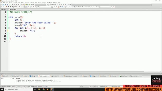 #36 || "*" STAR PATTERN|| in |C| Programming Language смотреть онлайн