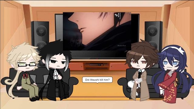 BSD react to Atsushi as Satoru Gojo 2/2 смотреть онлайн