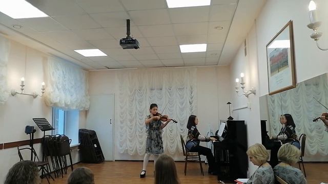 Скрипачка Мадина Трофимова, 11 лет смотреть онлайн