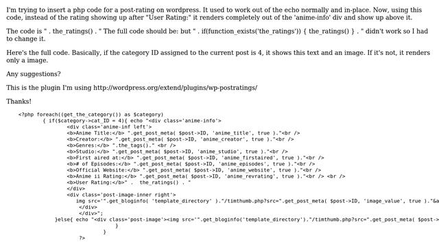 Wordpress: Wordpress: PHP code rendering in the wrong place (2 Solutions!!) смотреть онлайн
