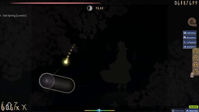 Draw The Emotional - Sad Spring [Lunatic] +HD 98.40% #osu #rythymgame смотреть онлайн
