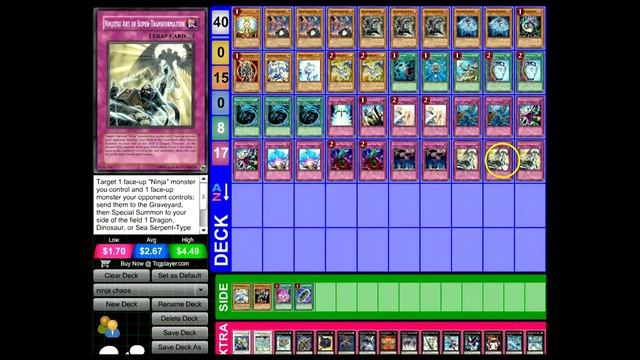 Yugioh Chaos Ninja Deck Profile смотреть онлайн