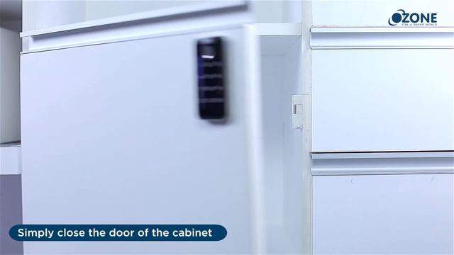 Smart Digital Furniture Lock (OZFL-203-PF) | Installation & Operating Guide | Ozone смотреть онлайн