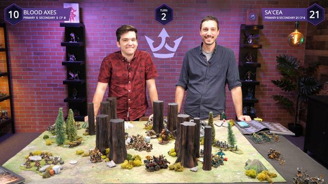 Orks vs Tau - Battle of Pech - Warhammer 40k 9th Edition Battle Report смотреть онлайн
