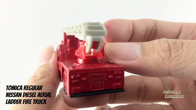 Tomica Regular ~ Nissan Diesel Aerial Ladder Fire Truck (4K ULTRA HD 60FPS) смотреть онлайн