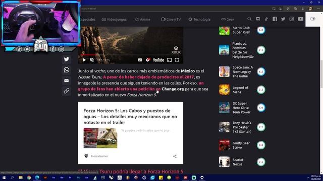 SE CONFIRMA EL TSURU TUNEADO EN FORZA HORIZON 5? смотреть онлайн