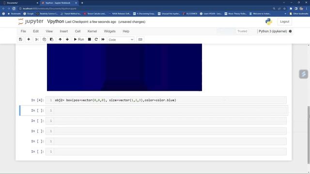 Vpython| How To Plot 3D Objects In Python| For Beginners| #python #pythonprogramming #vpython