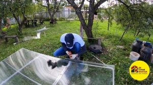 Сборка (монтаж) качественной заводской теплицы от компании ДКСтройМонтаж. Теплицы Уфа,Стерлитамак