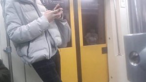 Поездка по сокольнической линий метро на электропоезде 81-740 741 русич