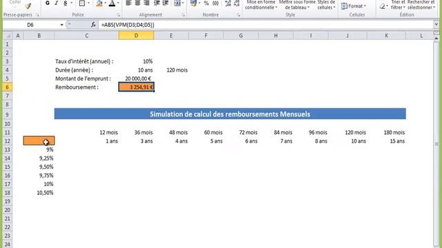 Table de données sous Excel смотреть онлайн