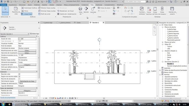 SECCIONES en REVIT ✅ Cómo hacer CORTES en Revit (incluso...SECCIÓN QUEBRADA!!!) смотреть онлайн