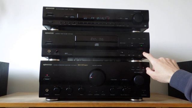 #hifiaudio Kenwood KA-7050R & Kenwood DP-7040 & Kenwood KT-3050L Demo смотреть онлайн