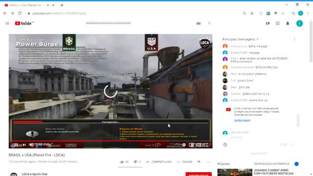 BRASIL x USA Planet Fire LDCA YouTube Google Chrome 2020 04 27 20 09 13 смотреть онлайн