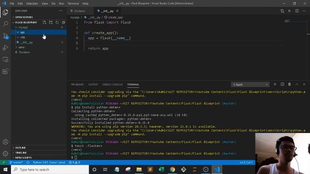 Flask | 10. Blueprint смотреть онлайн