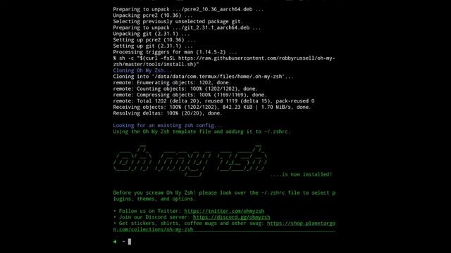 Termux con zsh y Oh my zsh! [Emulador de Terminal de Comandos Linux en tu movil Android] [V160] смотреть онлайн