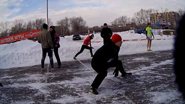 14.12.2014.Омск.Первый зимний забег на приз Дмитрия Карева. смотреть онлайн