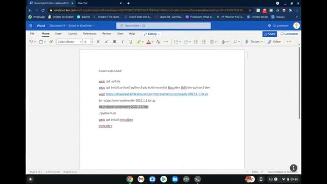 how to install Pycharm on Chromebook with Linux смотреть онлайн