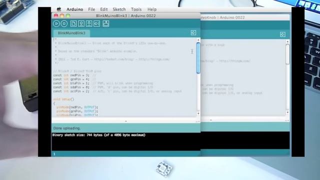 BlinkMuino: BlinkM Smart LED as Smallest Arduino смотреть онлайн
