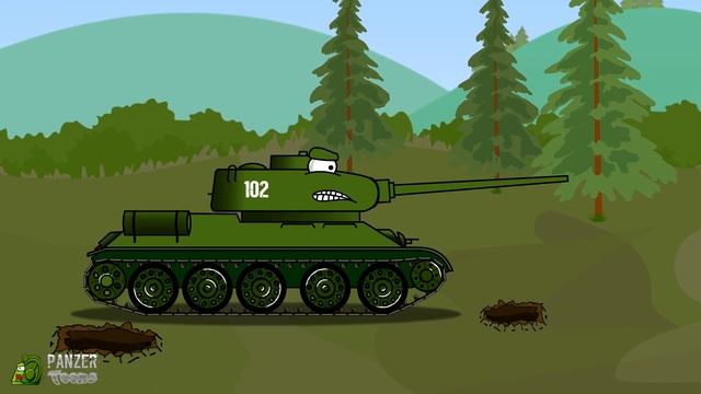 Adventures of RUDY Episode 1 - Cartoon About Tanks смотреть онлайн