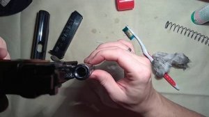 Чистка МР-79-9ТМ после стрельбы.