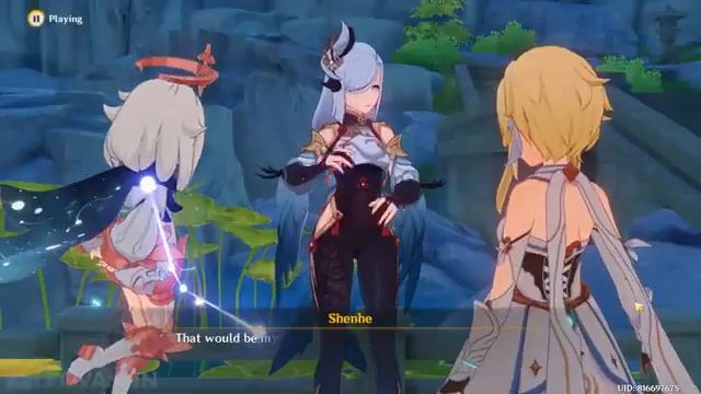 Shenhe's Stomach Growling