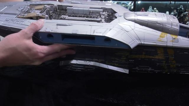 Hasbro Pulse HASLAB Star Wars The Mandalorian Razor Crest 3/4 scale Starship Vehicle unbox play смотреть онлайн