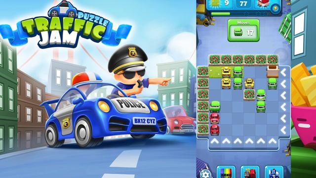 Traffic Puzzle - Traffic Jam Cars Puzzle level 77 смотреть онлайн