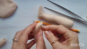 Шьем куклу из ткани по выкройке или из набора. Часть 1 Раскрой и набивка.